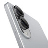Spigen Optik Pro Glas.tR EZ Fit AGL09413 -kameransuojus Samsung Galaxy S25 Edge -puhelimeen, musta (2 kpl)