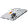 Spigen Optik Pro Glas.tR EZ Fit AGL09413 -kameransuojus Samsung Galaxy S25 Edge -puhelimeen, musta (2 kpl)