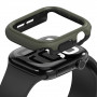Ringke Onyx -suojakotelo Apple Watch 10 / 11 46 mm:lle, tummanvihreä