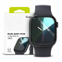 Ringke Dual Easy -näytönsuojakalvo Apple Watch 10 / 11 42 mm, kirkas (3 kpl)