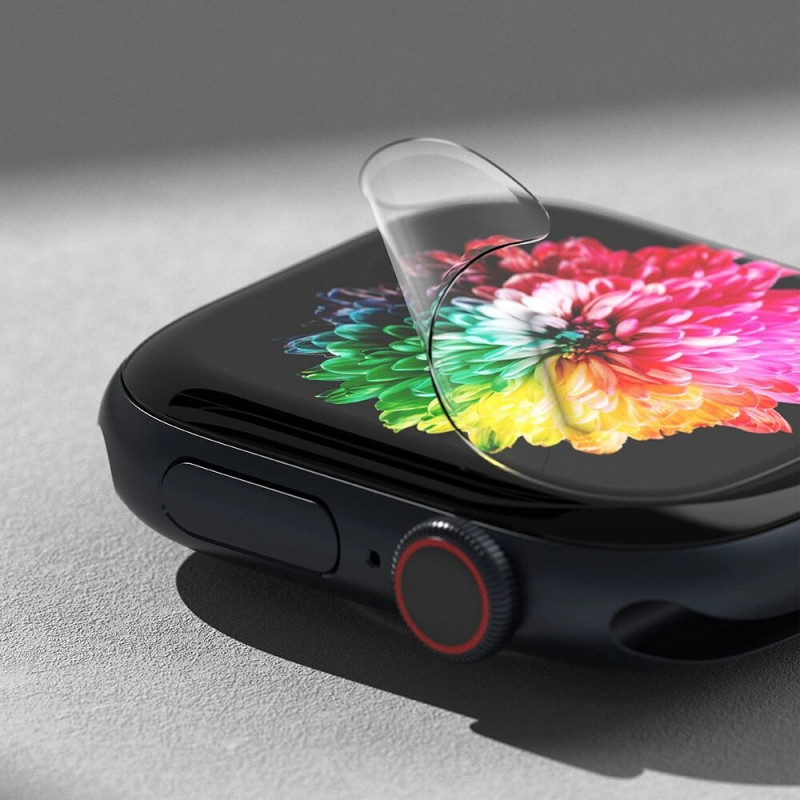 Ringke Dual Easy -näytönsuojakalvo Apple Watch 10 / 11 42 mm, kirkas (3 kpl)