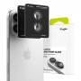 Ringke-kamerakehyksen suojus Apple iPhone 16 / 16 Plus -puhelimelle, musta (2 kpl)