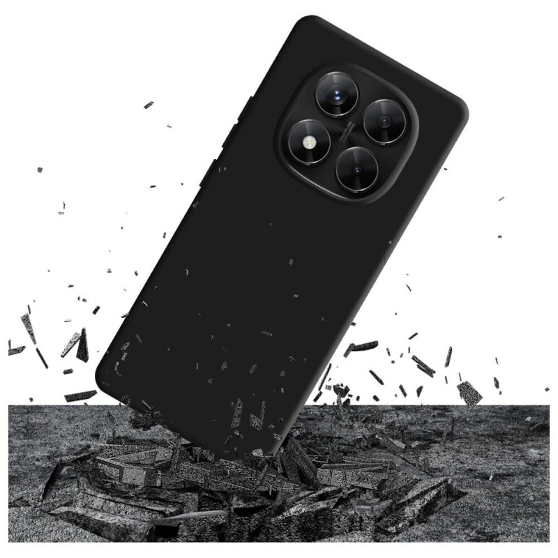 3MK Matt Case Pro suojakotelo Xiaomi Redmi Note 14 Pro 5G / Poco X7 5G -puhelimelle, musta