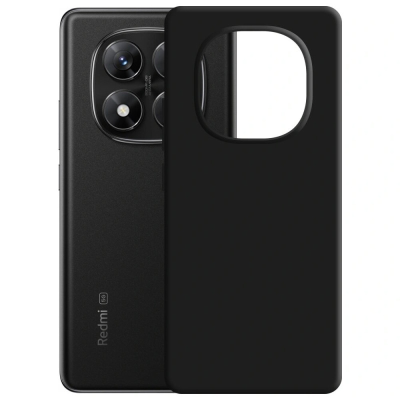 3MK Matt Case Pro suojakotelo Xiaomi Redmi Note 14 Pro 5G / Poco X7 5G -puhelimelle, musta