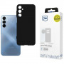 3MK Matt Case Pro suojakuori Samsung Galaxy A15 5G:lle, musta