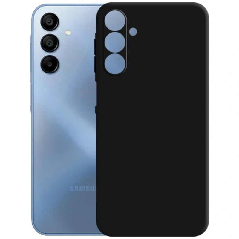 3MK Matt Case Pro suojakuori Samsung Galaxy A15 5G:lle, musta