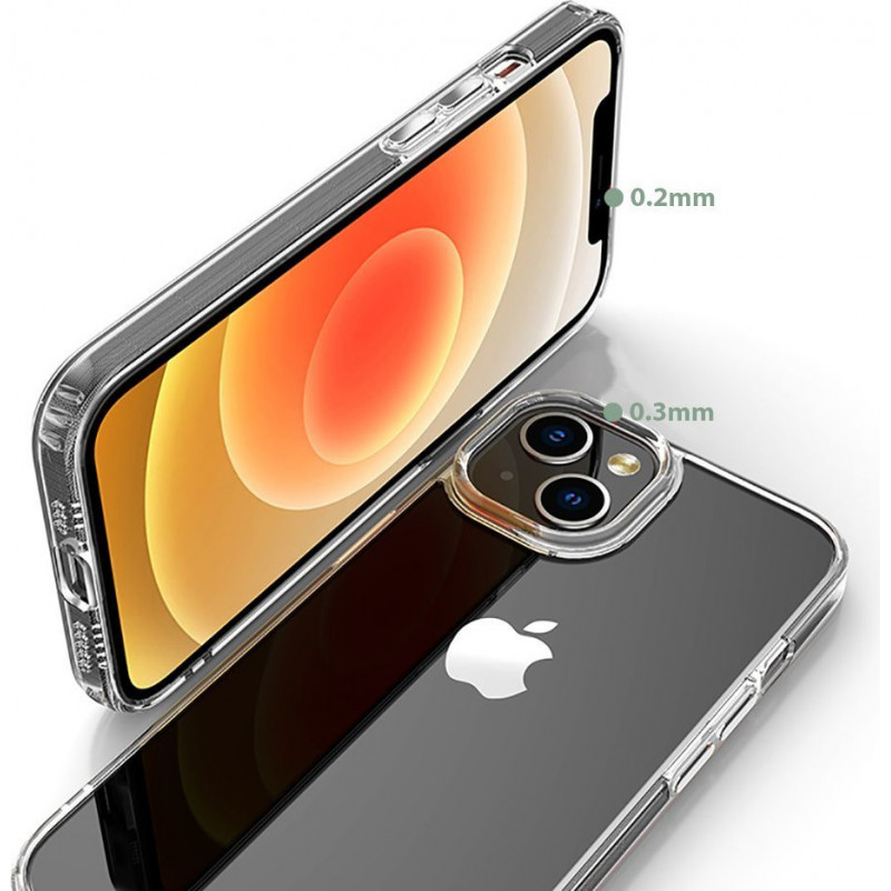Tech-Protect Flexair Hybrid Apple iPhone 14 -suojakotelo (THP1343), kirkas