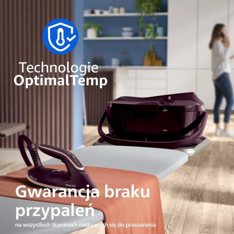 Philips PerfectCare 8000 PSG8300/30 höyrysilitysasema, violetti