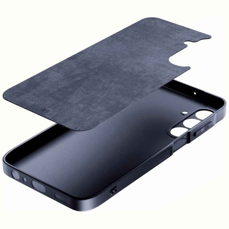 3MK Matt Case Pro -suojakuori Samsung Galaxy A25 5G -puhelimelle, musta