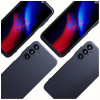 3MK Matt Case Pro -suojakuori Samsung Galaxy A25 5G -puhelimelle, musta