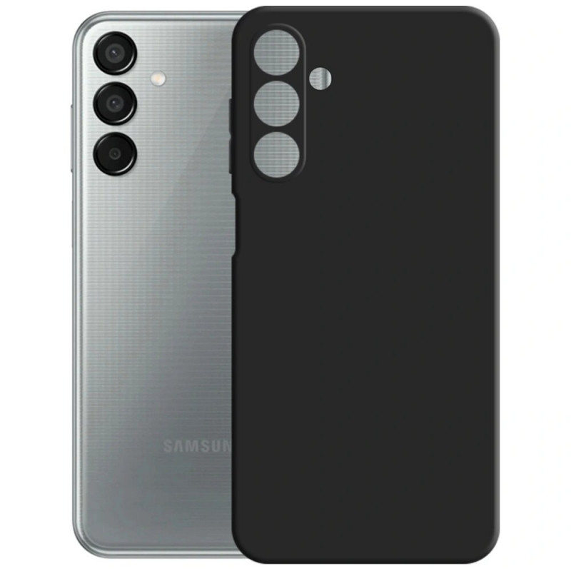 3MK Matt Case Pro -suojakuori Samsung Galaxy M15 5G -puhelimeen, musta