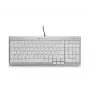 Bakker Elkhuizen UltraBoard 960 Compact Standard -näppäimistö BNEU960SCCH, johdollinen, sveitsiläinen asettelu QWERTZ