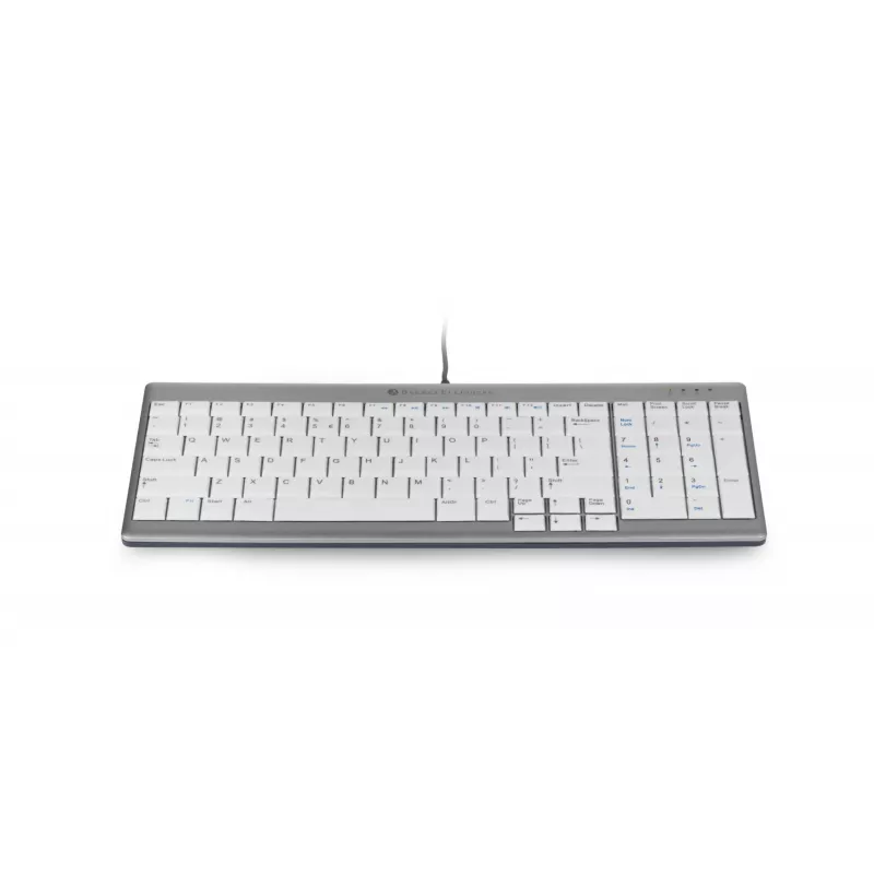 Bakker Elkhuizen UltraBoard 960 Compact Standard -näppäimistö BNEU960SCCH, johdollinen, sveitsiläinen asettelu QWERTZ