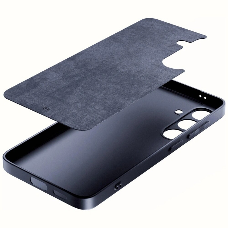 3MK Matt Case Pro suojakotelo Samsung Galaxy S24 FE -puhelimelle, musta