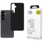 3MK Matt Case Pro suojakotelo Samsung Galaxy S25 -puhelimelle, musta
