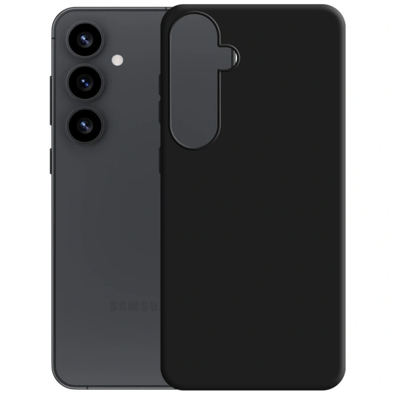 3MK Matt Case Pro suojakotelo Samsung Galaxy S25+:lle, musta