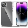 Tech-Protect Flexair Hybrid THP2312 -suojakotelo Apple iPhone 15 -puhelimelle, kirkas