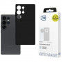 3MK Matt Case Pro suojakotelo Samsung Galaxy S25 Ultra -puhelimelle, musta