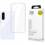 3MK Clear Case suojakuori Samsung Galaxy A36 / A56 -puhelimelle, läpinäkyvä