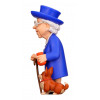 Minix Queen Elizabeth - Queen Elizabeth II With Corgi -keräilyfiguuri