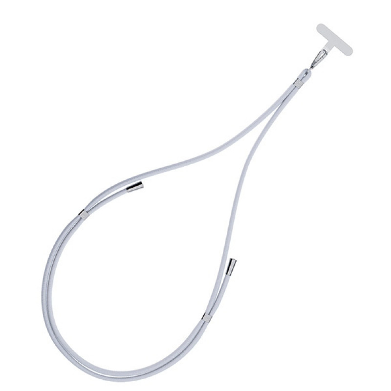 3MK EasyClip -puhelinranneke, harmaa / hopea
