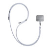 3MK EasyClip -puhelinranneke, harmaa / hopea
