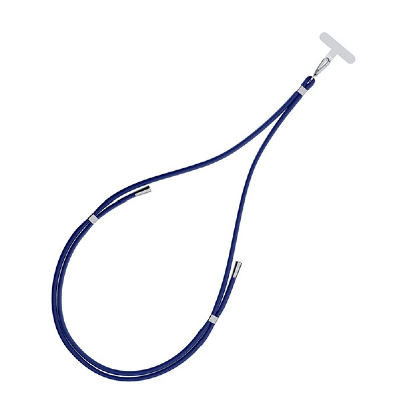 3MK EasyClip puhelinranneke, tummansininen / hopea