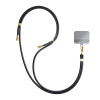 3MK EasyClip puhelinranneke, musta / kulta