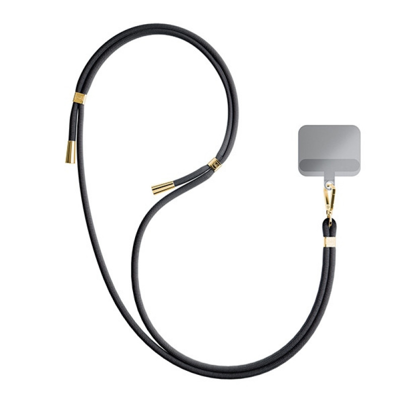 3MK EasyClip puhelinranneke, musta / kulta