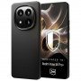 3MK Matt Case suojakotelo Xiaomi Redmi Note 14 Pro+:lle, musta