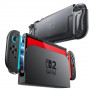 Supcase Crystal Case -suojakotelo Nintendo Switch 2 -konsolille, Frost Black