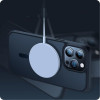 Tech-Protect Magmat MagSafe THP2261 -kuori Apple iPhone 15 -puhelimelle, matta musta