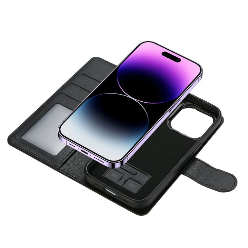 Tech-Protect Wallet MagSafe -lompakkokotelo Apple iPhone 13:lle, musta