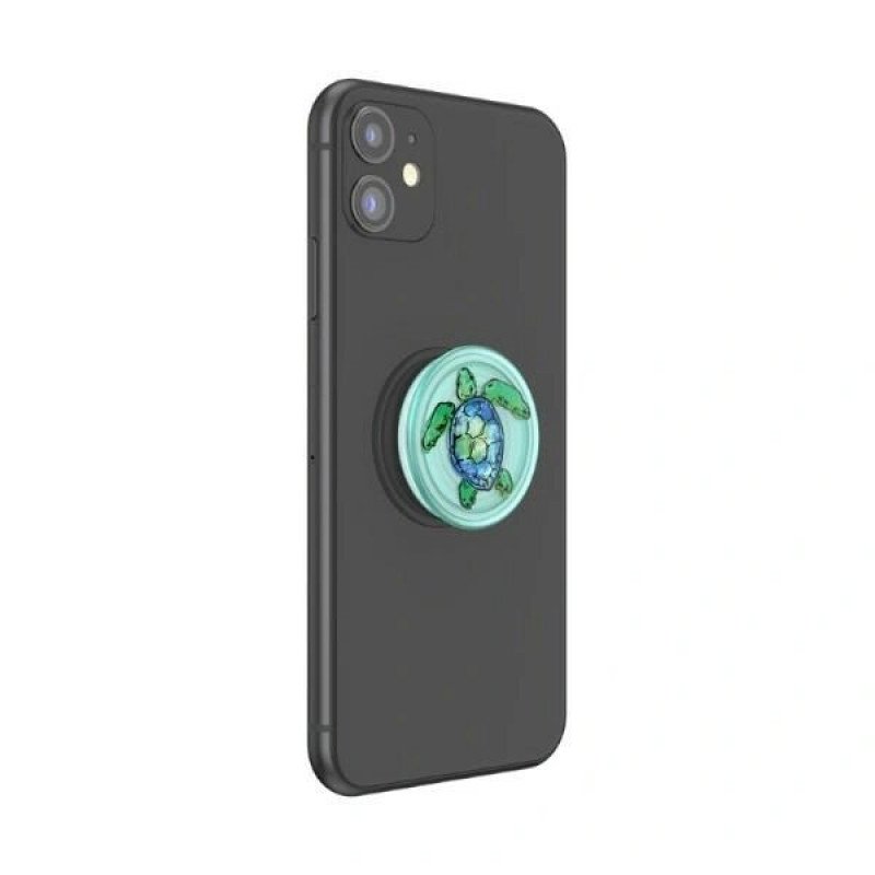 PopSockets PopGrip PlantCore Tortuga puhelimen pito ja teline