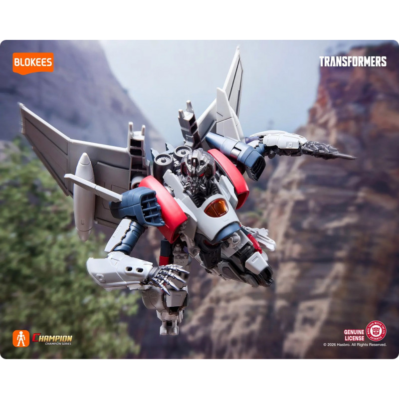 Blokees Transformers Classic Class 25 Blitzwing -keräilyfiguuri