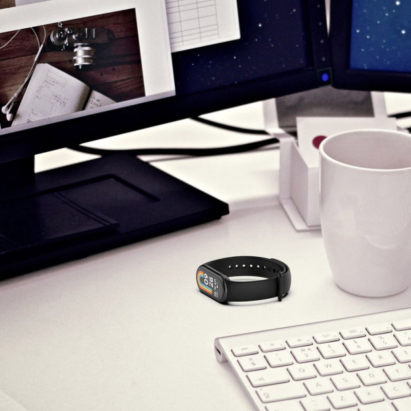 Tech-Protect IconBand -ranneke Xiaomi Smart Band 8 / 8 NFC / 9 -laitteeseen, musta