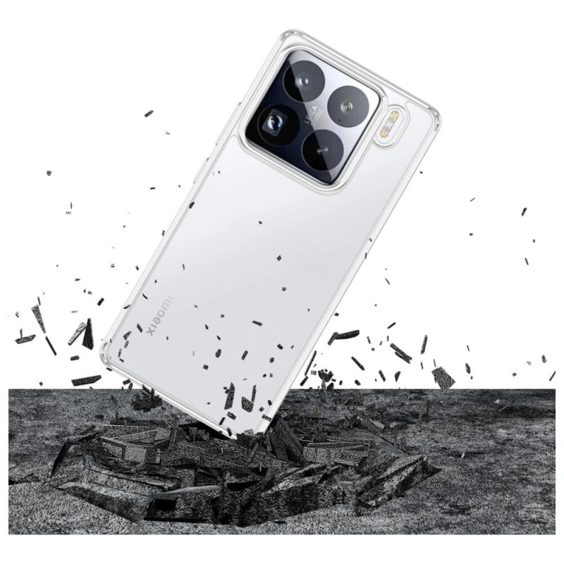 3MK Armor Case -suojakotelo Xiaomi 15 Pro -puhelimelle, läpinäkyvä