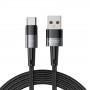 Tech-Protect UltraBoost USB-A/USB-C-kaapeli 66W 6A 200 cm, harmaa
