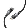 Tech-Protect UltraBoost USB-C/Lightning-kaapeli PD 20W 3A 200 cm, harmaa