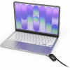 Compulocks Ledge Adapter MacBook Neo MBALDGN01CL -sovitin, yhdistelmäkaapelilukolla (kulmalukko)