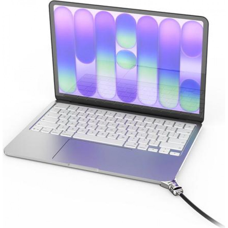 Compulocks Ledge-sovitin MacBook Neo MBALDGN01KL:lle, avaimellisella kaapelilukolla (kulmalukko)