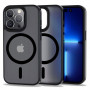 Tech-Protect MagMat MagSafe -suojakotelo Apple iPhone 12 Pro Max -puhelimelle, mattamusta