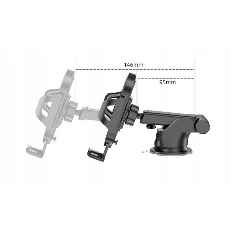Tech-Protect Universal Car Mount, musta