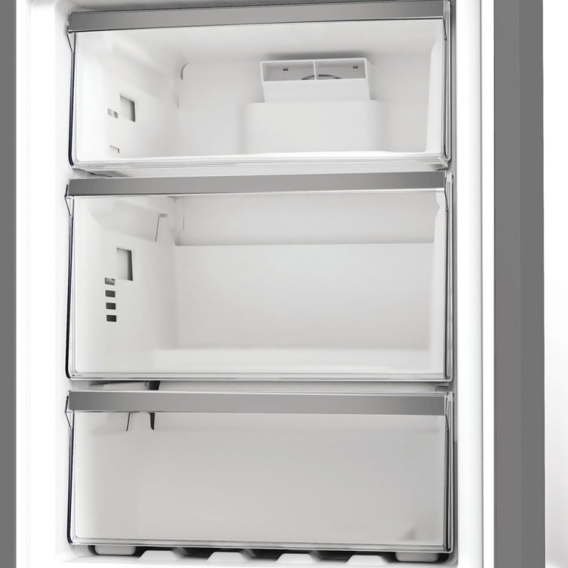 Whirlpool WPC 83I XP vapaasti seisova jääkaappipakastin, 316 L, hopea (WPC83IXP)