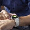 Tech-Protect silikoninen urheiluranneke Samsung Galaxy Watch 4/5/5 Pro/6/7/FE -kelloihin, Starlight