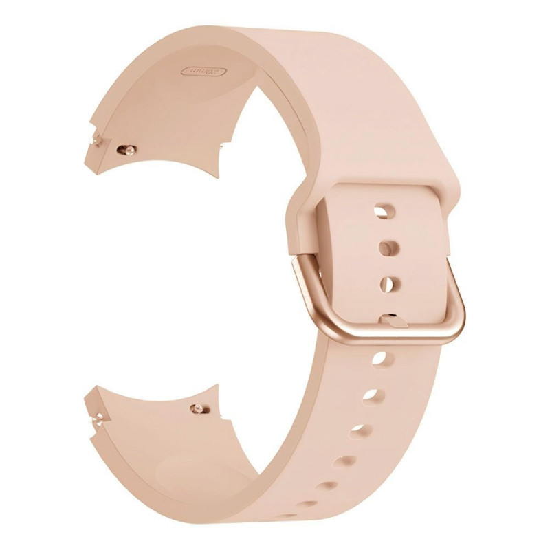 Tech-Protect silikoniranneke THP2974 Samsung Galaxy Watch 4/5/5 Pro/6/7/FE -kelloihin, Caffe Latte