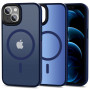 Tech-Protect MagMat MagSafe -suojakotelo Apple iPhone 13 -puhelimelle, matta navy