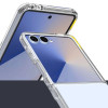 Tech-Protect Flexair Hybrid -suojakotelo THP4318 Samsung Galaxy Z Flip 7 -puhelimelle, kirkas