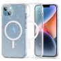 Tech-Protect Flexair Hybrid MagSafe -kuori Apple iPhone 13 / 14 -puhelimelle, Glitter