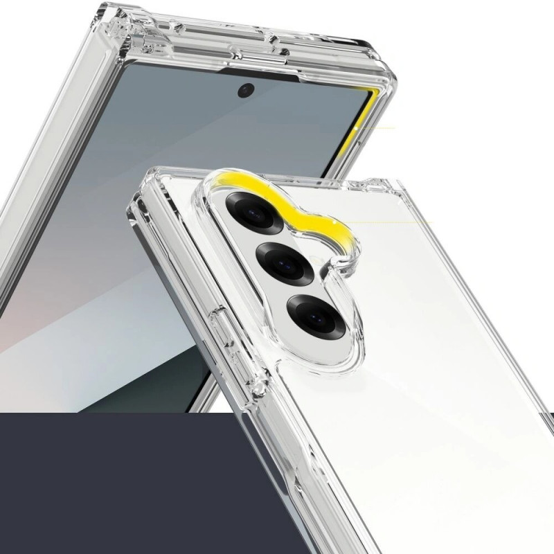 Tech-Protect Flexair Hybrid -suojakotelo THP4308 Samsung Galaxy Z Fold 7 -puhelimelle, kirkas